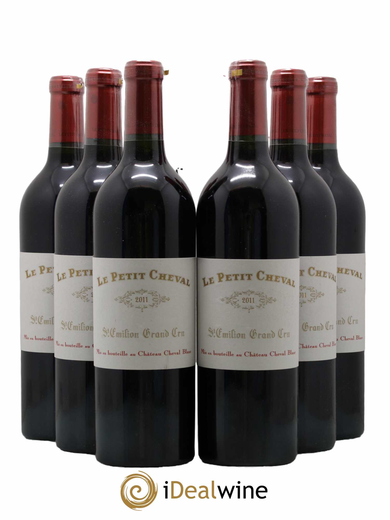 Le Petit Cheval Second Vin  2011 - Lot de 6 Bouteilles