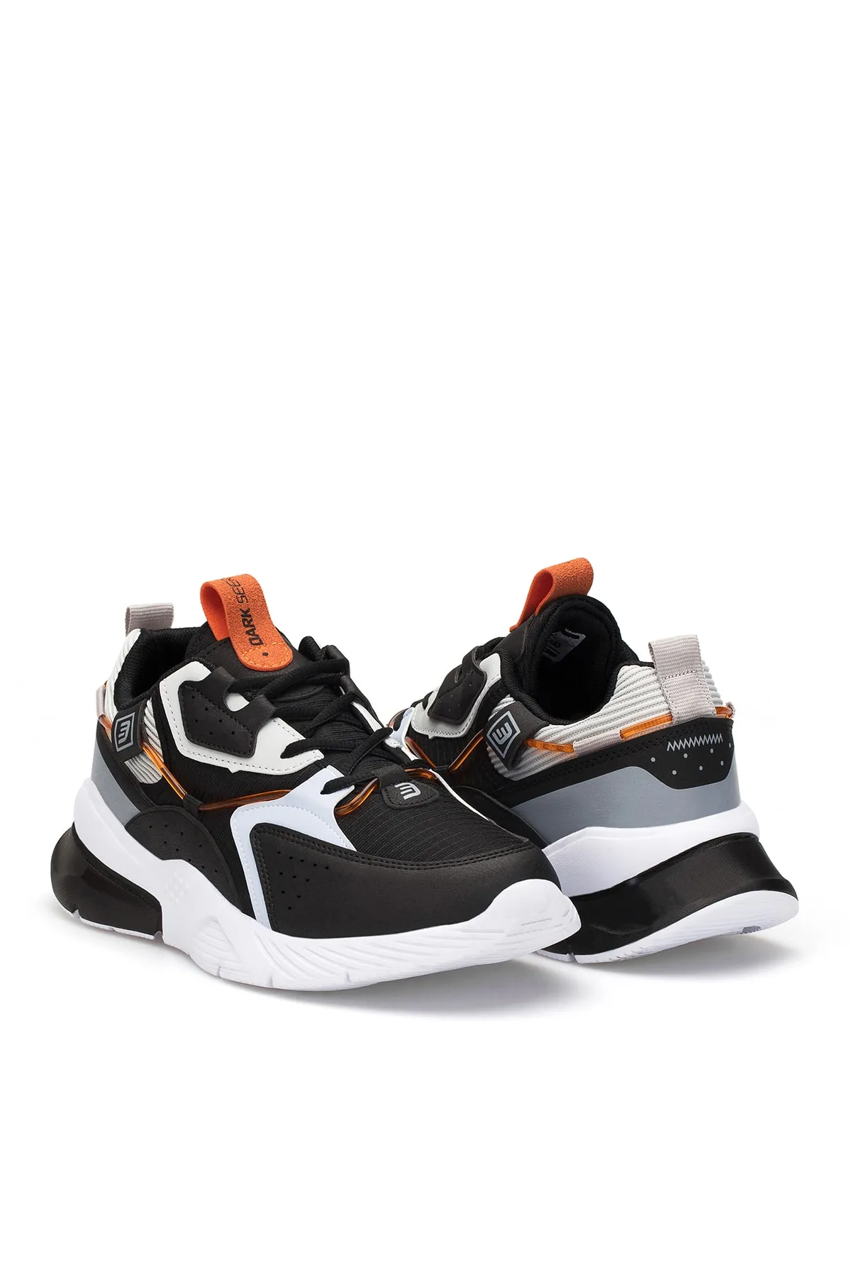 DARK SEER  Schwarz-weißer Ice Unisex-Sneaker