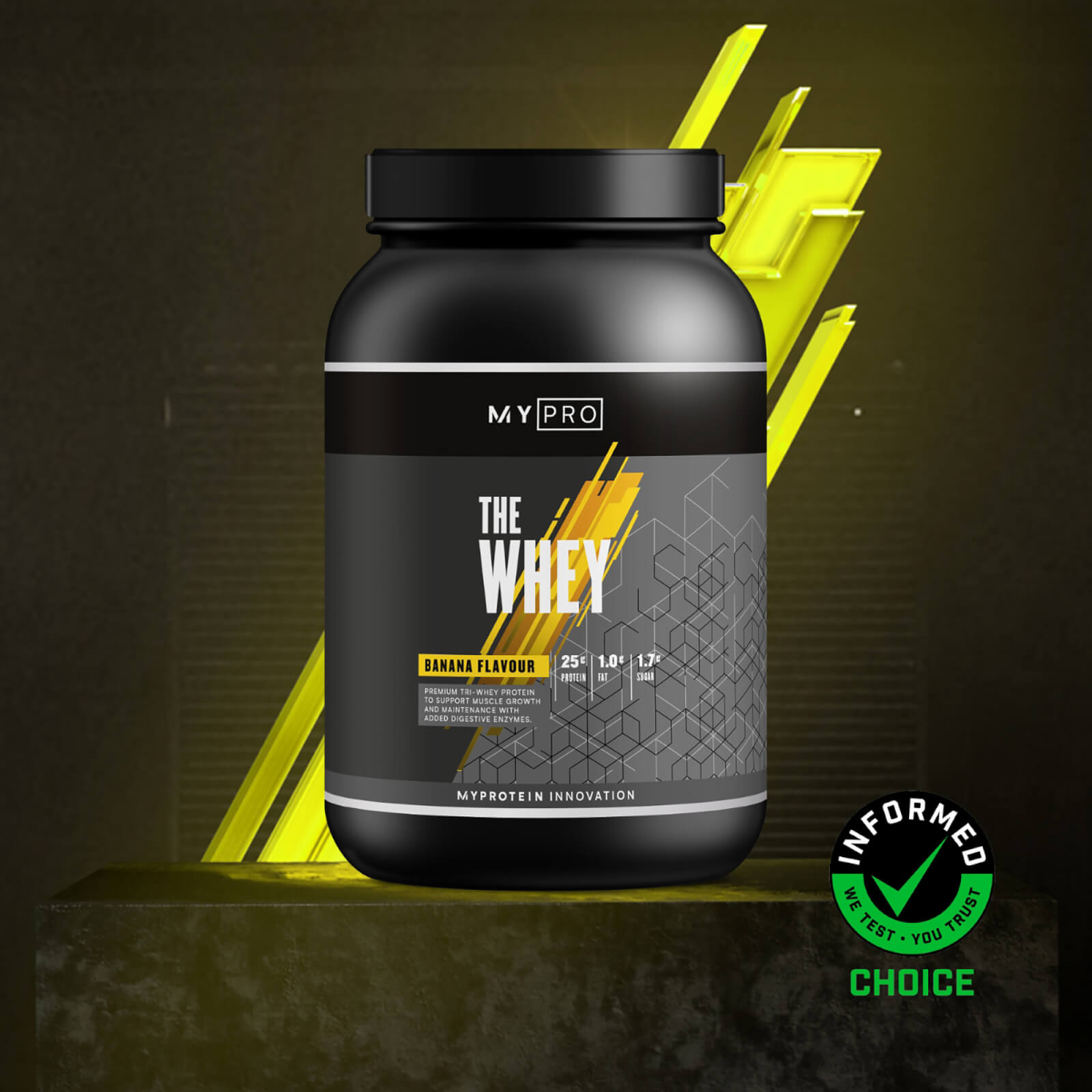 THE Whey V2, Banana, 60 servings