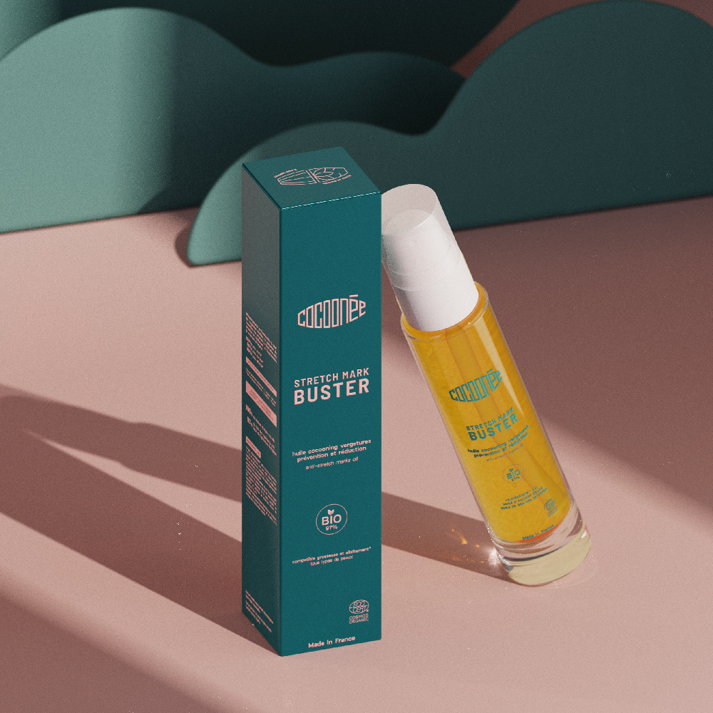 cocoonée Stretch Mark Buster Huile anti vergetures