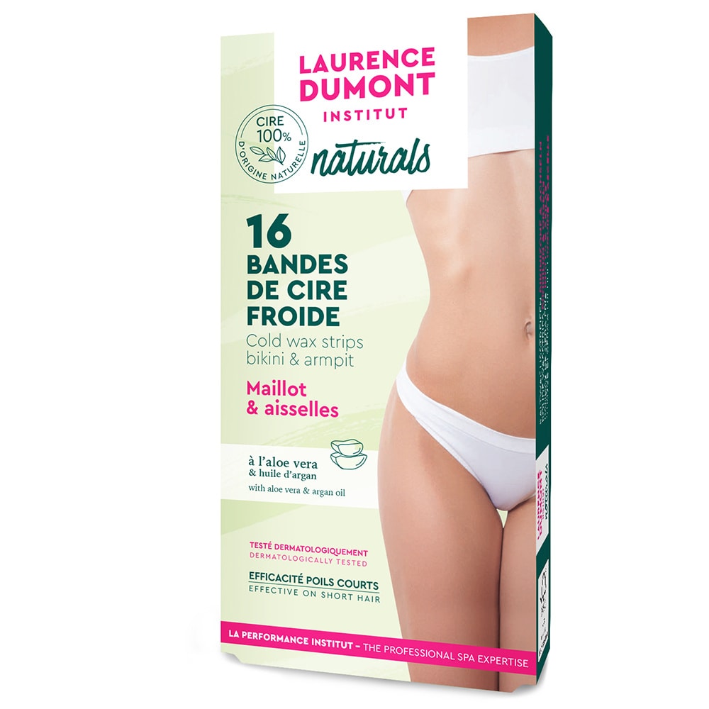 Laurence Dumont LAURENCE DUMONT INSTITUT 16 Bandes de Cire Froide Naturelle Jambes & Corps Bandes de Cire Froide Naturelle