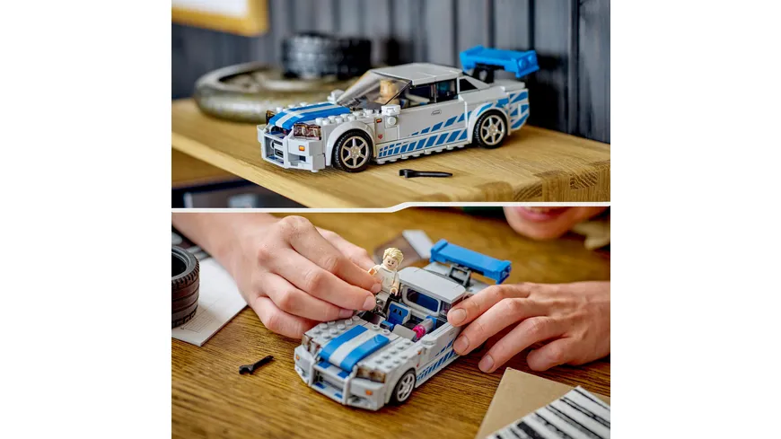 LEGO Speed Champions 76917 2 Fast 2 Furious Nissan Skyline GT-R (R34)