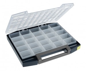 Raaco 134873 BOXXSER, tyyppi 55 5x10-25 Lajittelulaatikko