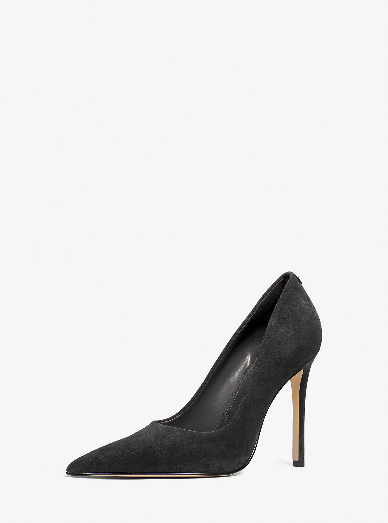 Elyse semsket pumps - SVART