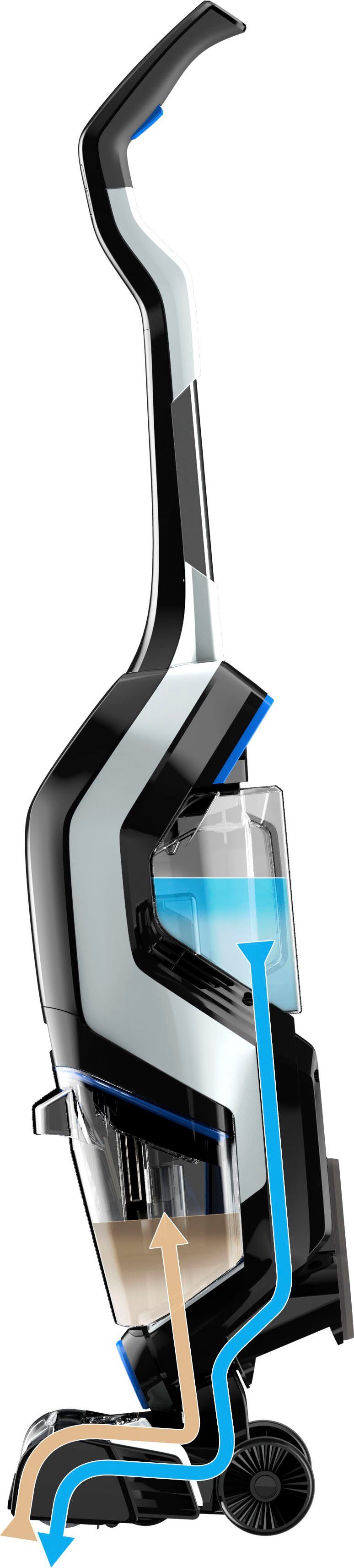 Bissell Nass-Trocken-Sauger BISSELL CrossWave Cordless MAX 2767N, 200 W, beutellos