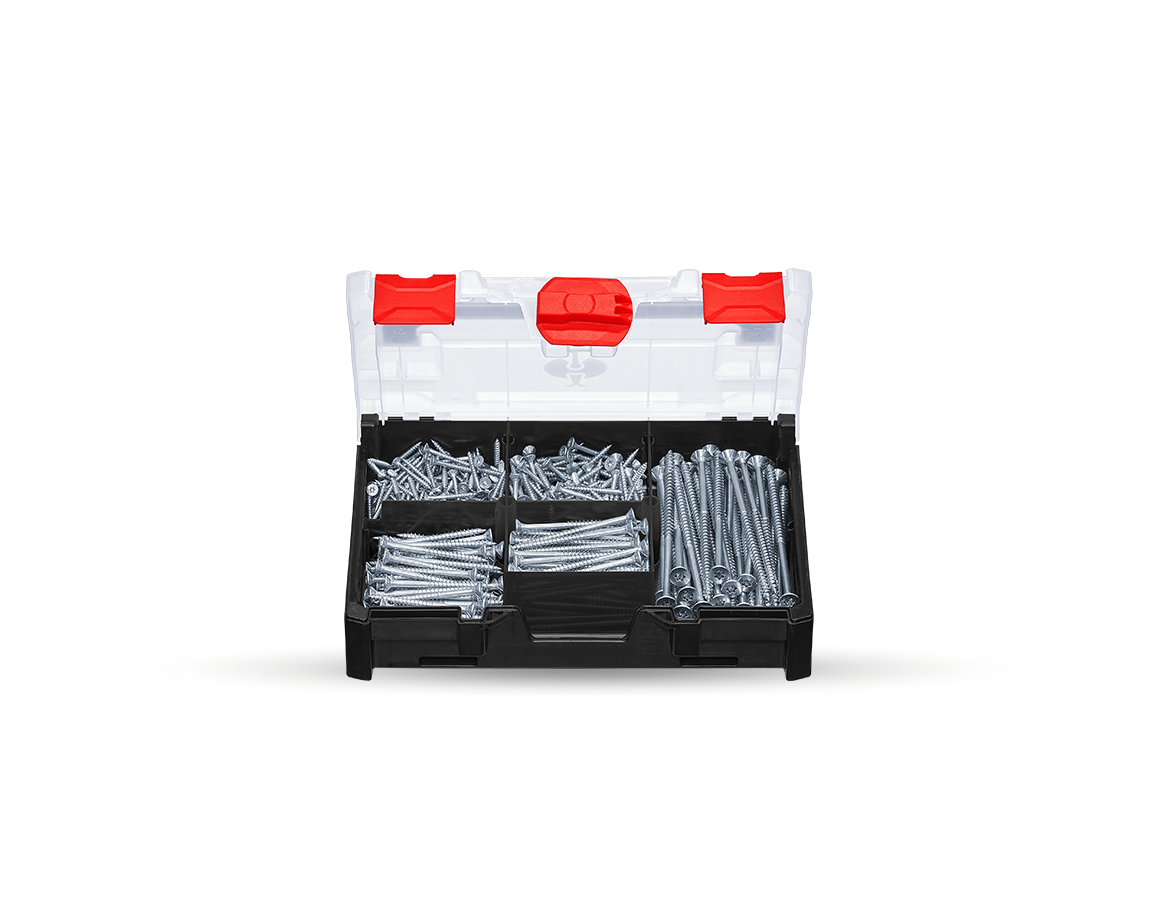 Universalschrauben-Sortiment Edelstahl A2 in Box