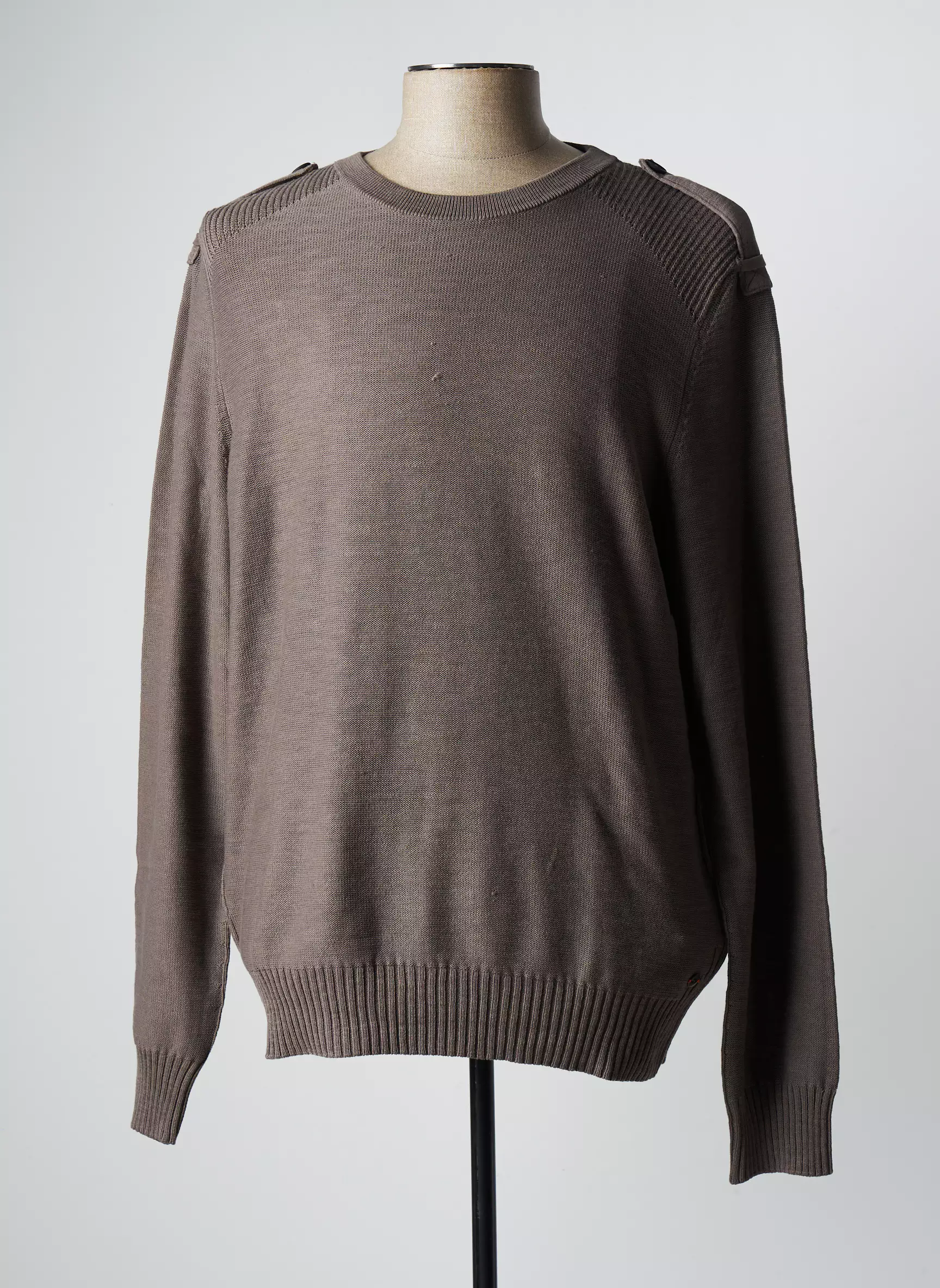 Hugo Boss Pulls Homme couleur marron