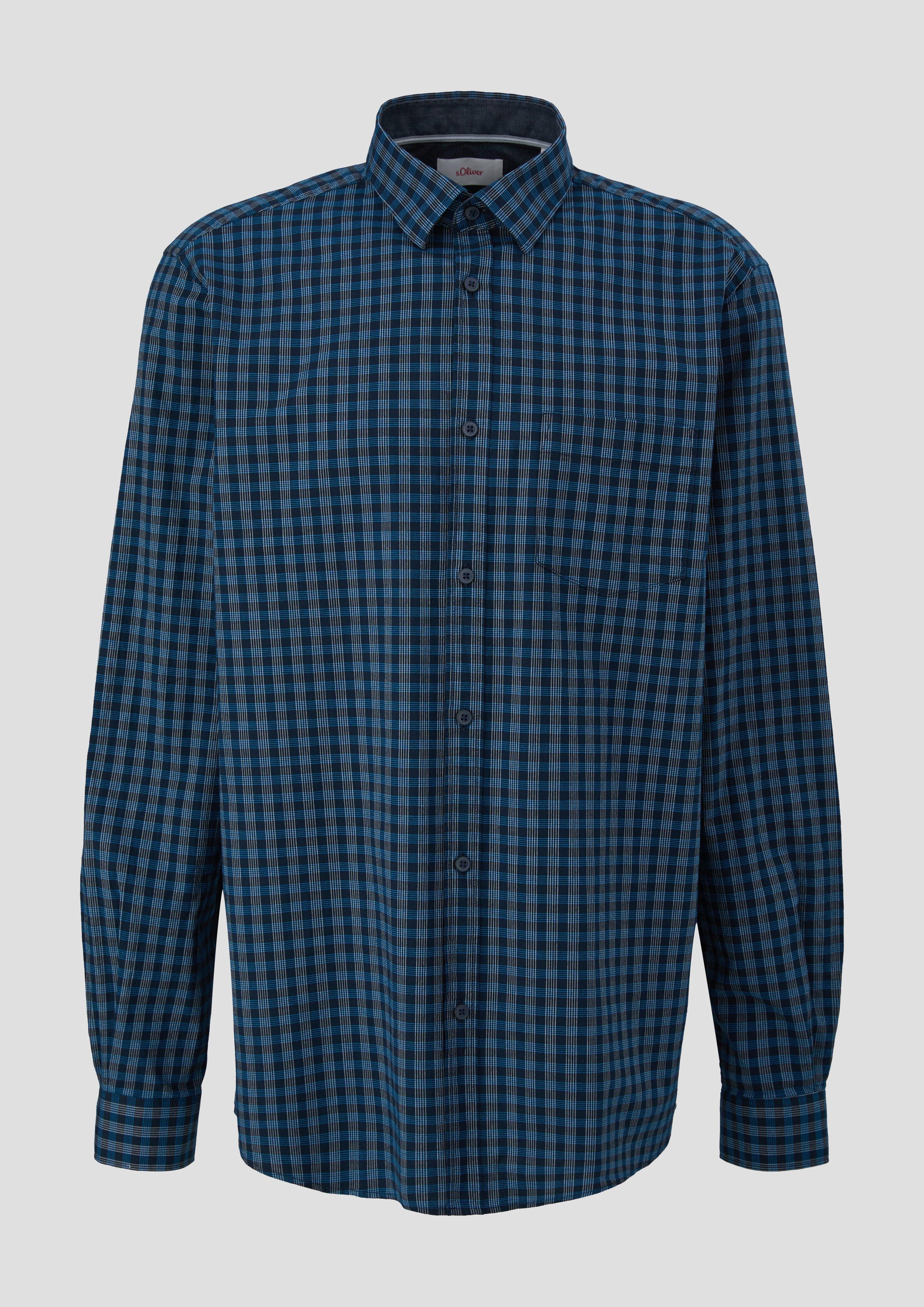 Slim: Hemd aus Baumwollstretch  2143442-59N1
