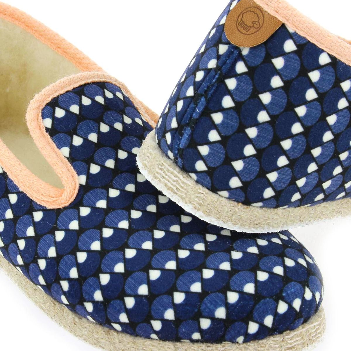 Chausse Mouton  ART DECO - Marine