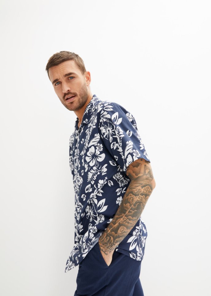 Kurzarmhemd Hawaii