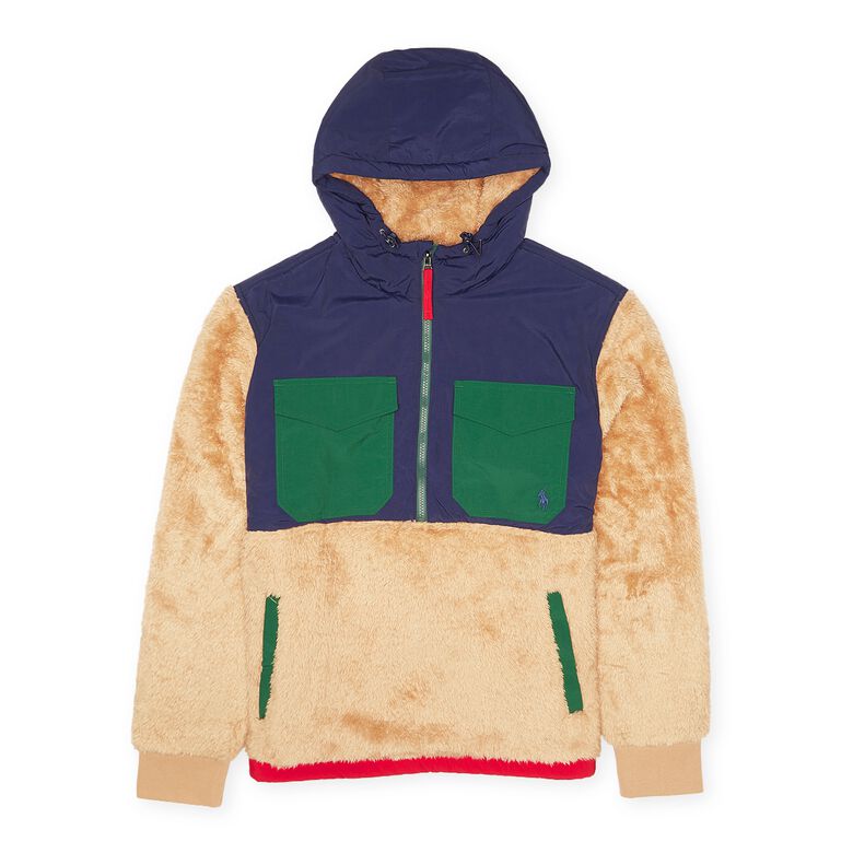 Polo Ralph Lauren Long Sleeve-Pullover camel multi