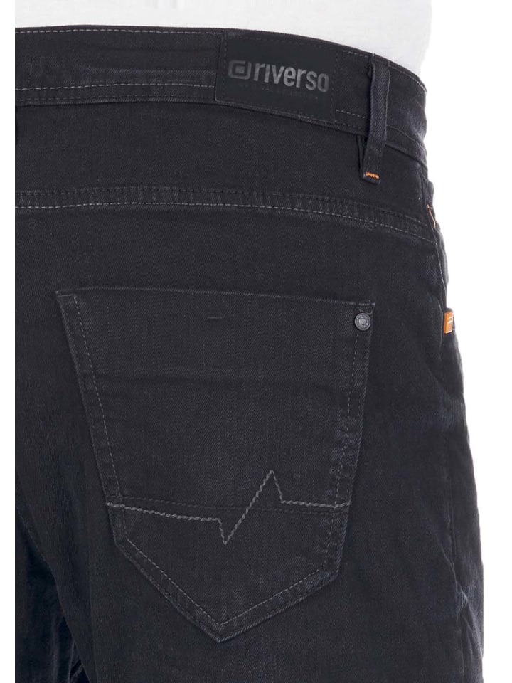 riverso  Jeans RIVToni tapered in Schwarz günstig kaufen