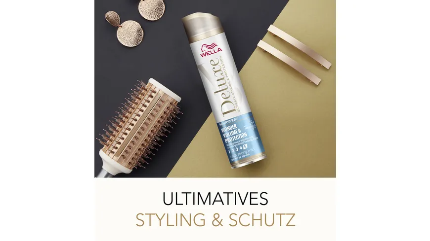 WELLA Deluxe Haarspray Wunder Volumen & Schutz Ultra Stark 250 ml