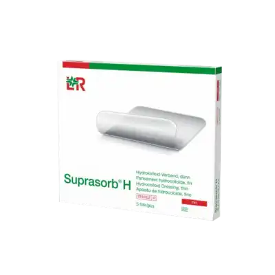 SUPRASORB H Hydrokoll.Verb.dünn 5x20 cm  10 St  Verband