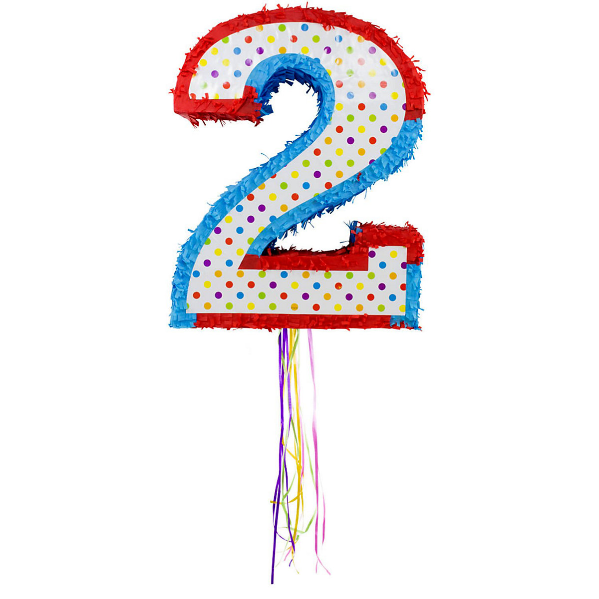 Zahl 2 Piñata
