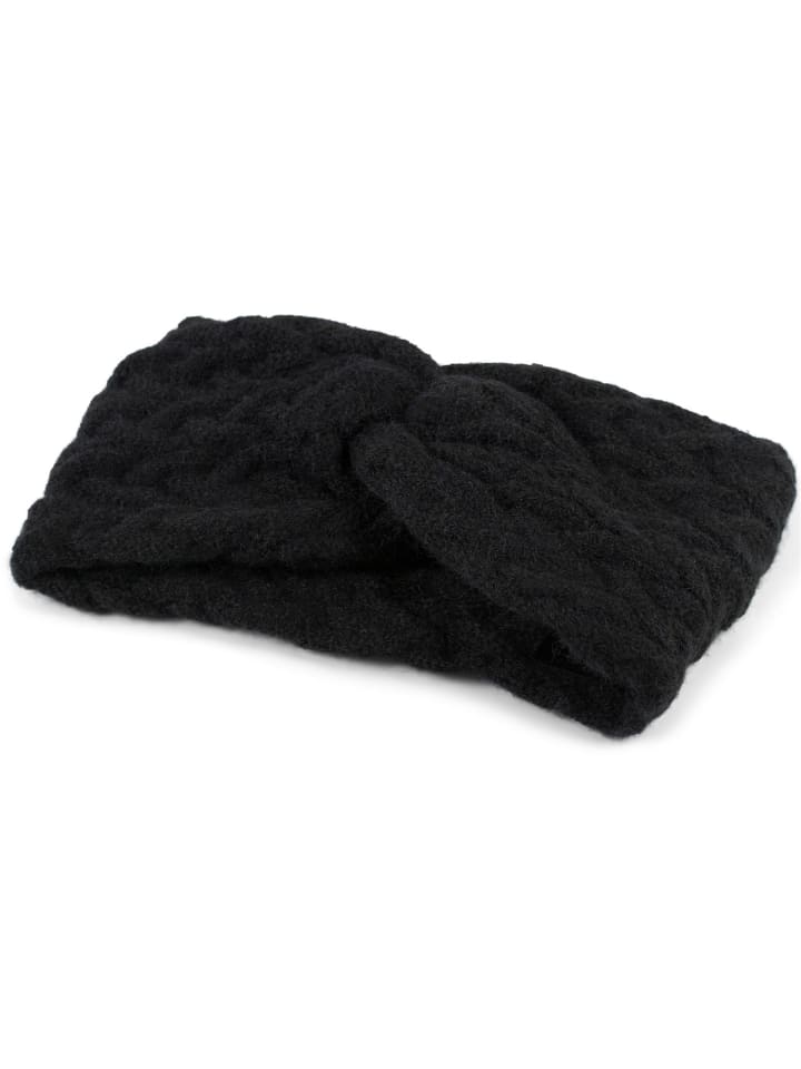 styleBREAKER Strick Stirnband in Schwarz günstig kaufen onesize