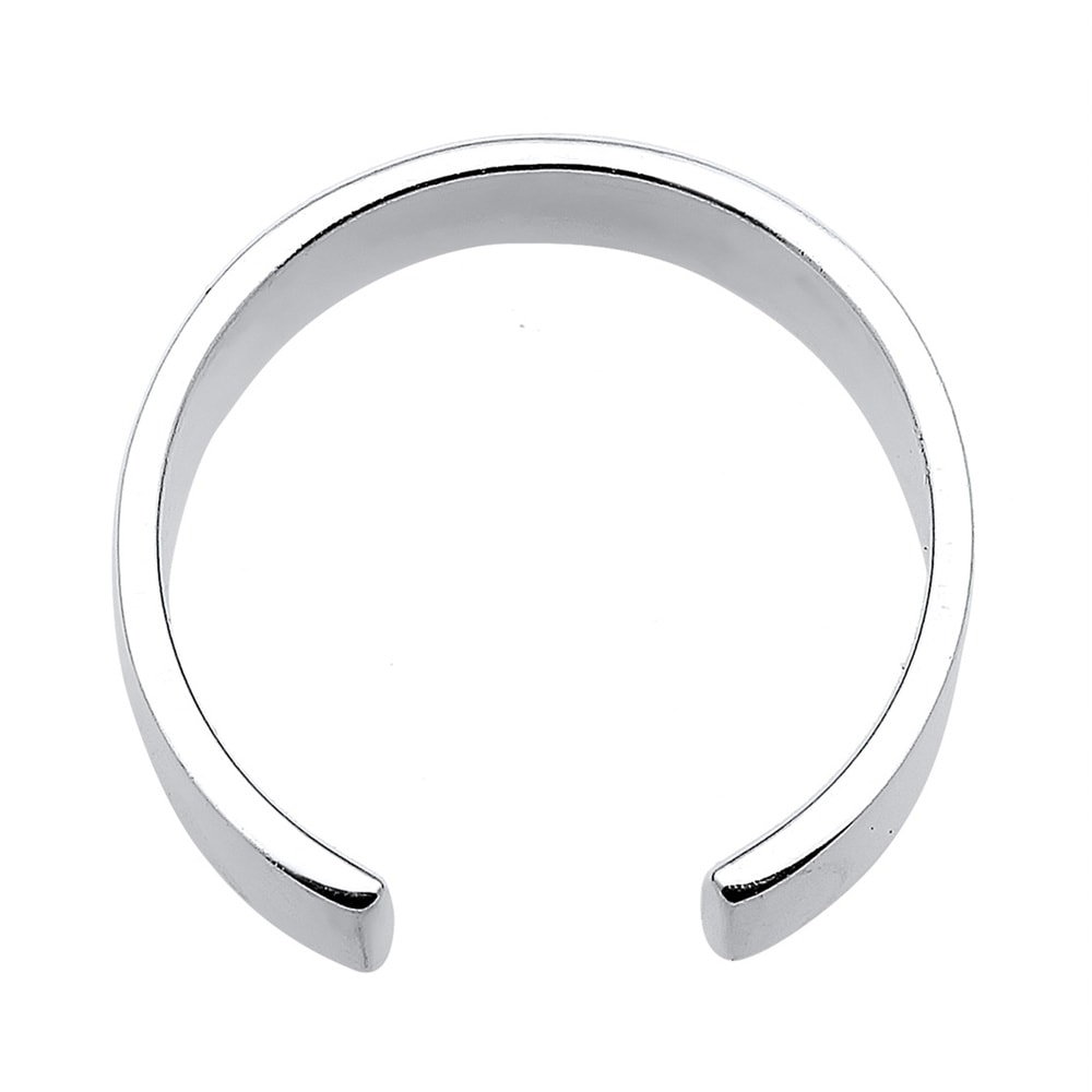 Elli Elli Bague MIDI Geo Minimal Bague Femme  Plaqué Or Argent (925/1000) Bague