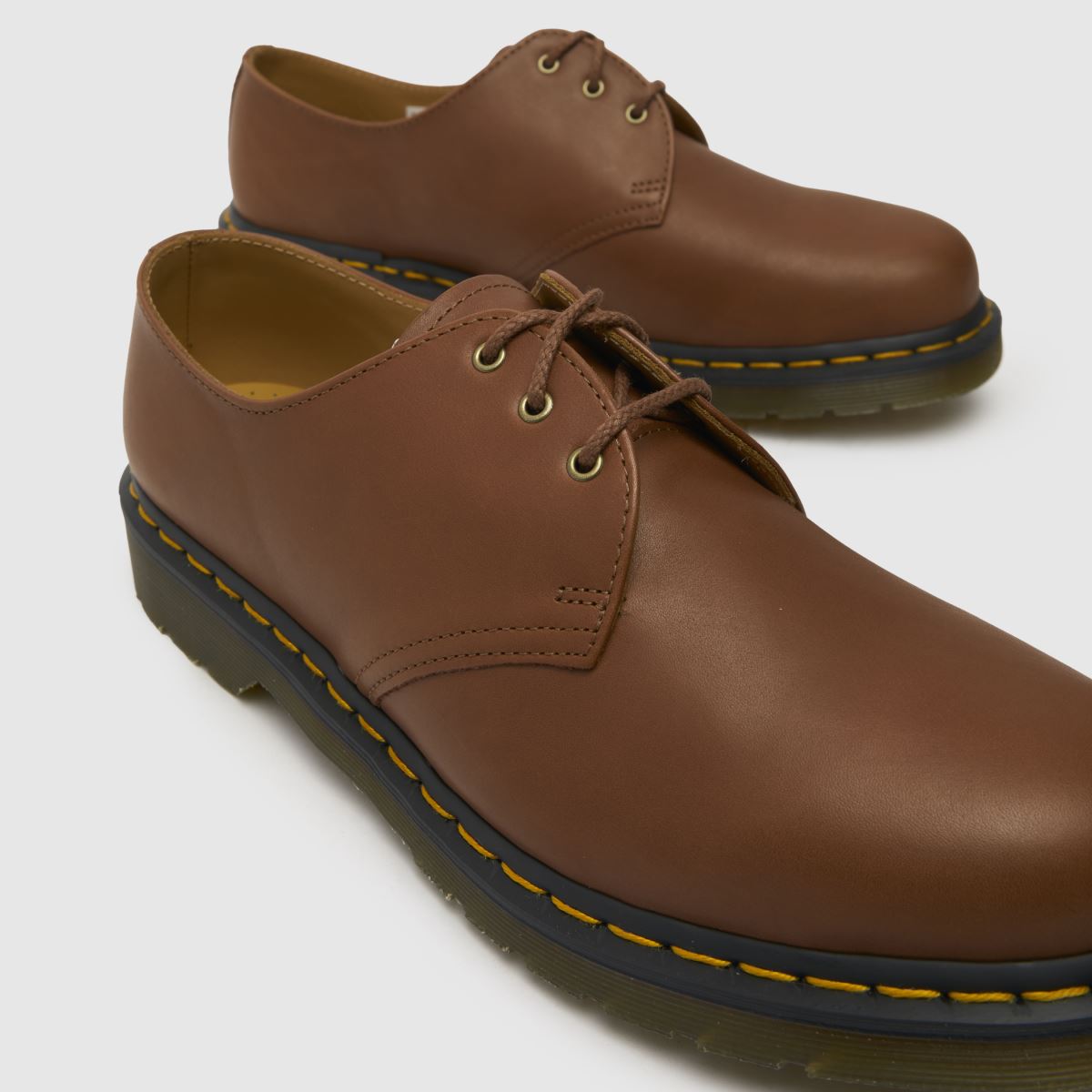 Dr. Martens 1461 sima bőrcipő barna színben