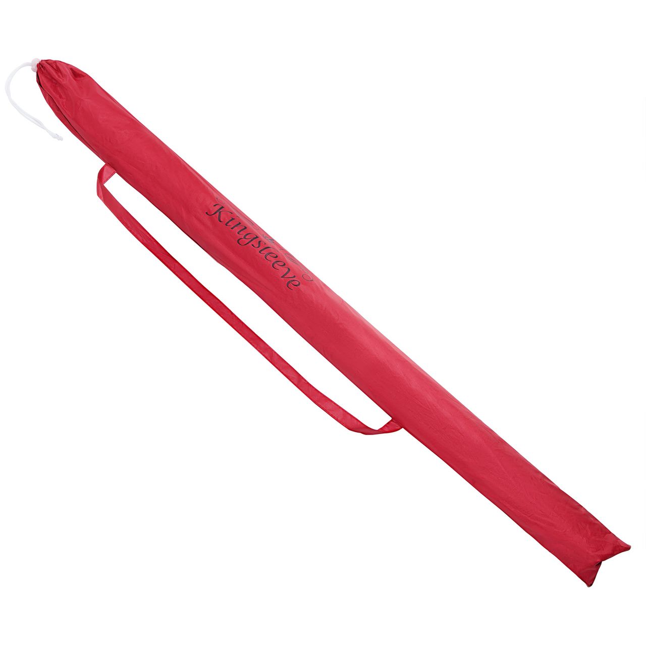 Kingsleeve Sonnenschirm Kingsleeve neigbar/höhenverstellbar 140-200 x 200cm rot