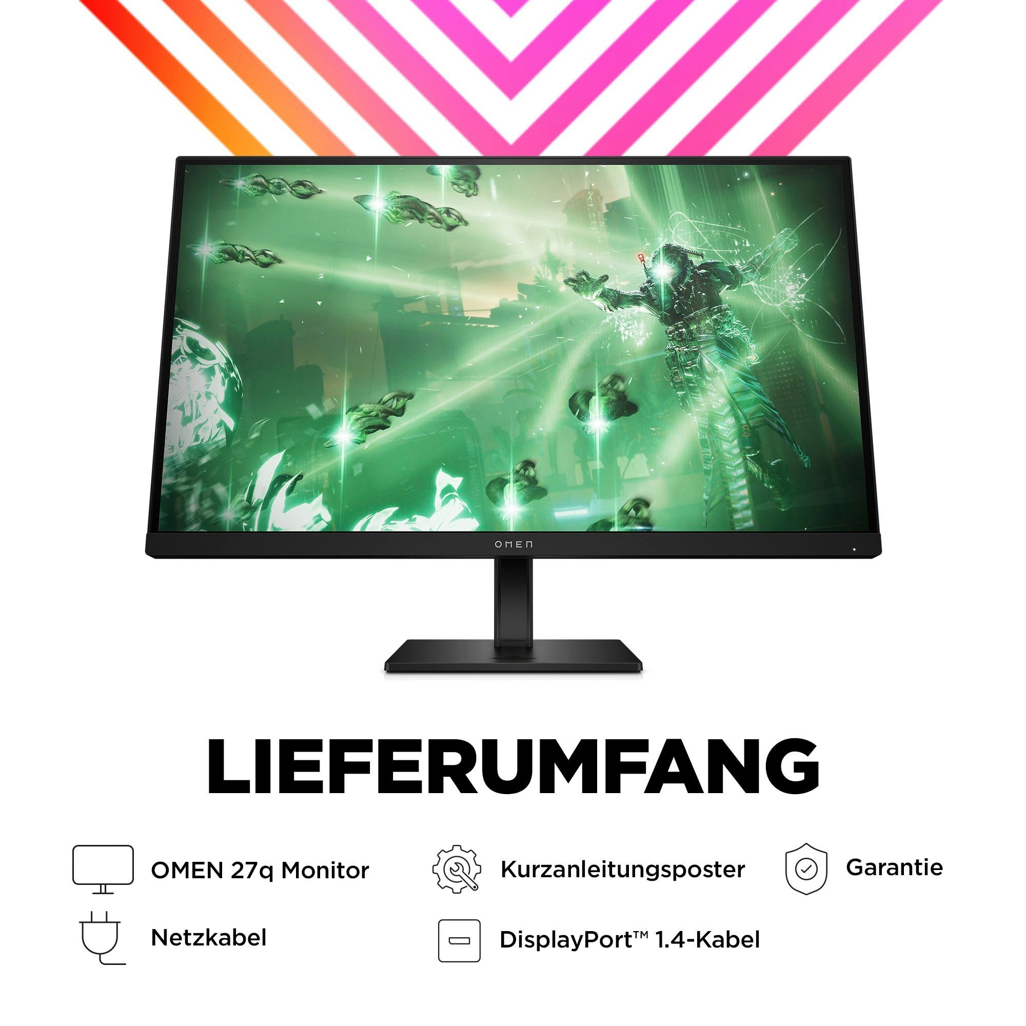 HP OMEN 27q (HSD-0156-A) Gaming-Monitor (68,6 cm/27 