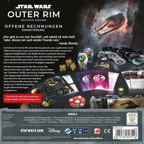 Star Wars: Outer Rim – Offene Rechnungen (Erw.)
