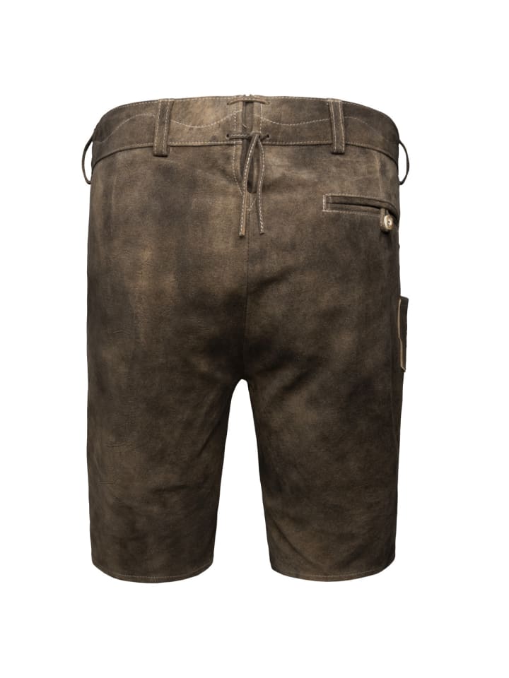 Spieth & Wensky Lederhose Pio in braun günstig kaufen