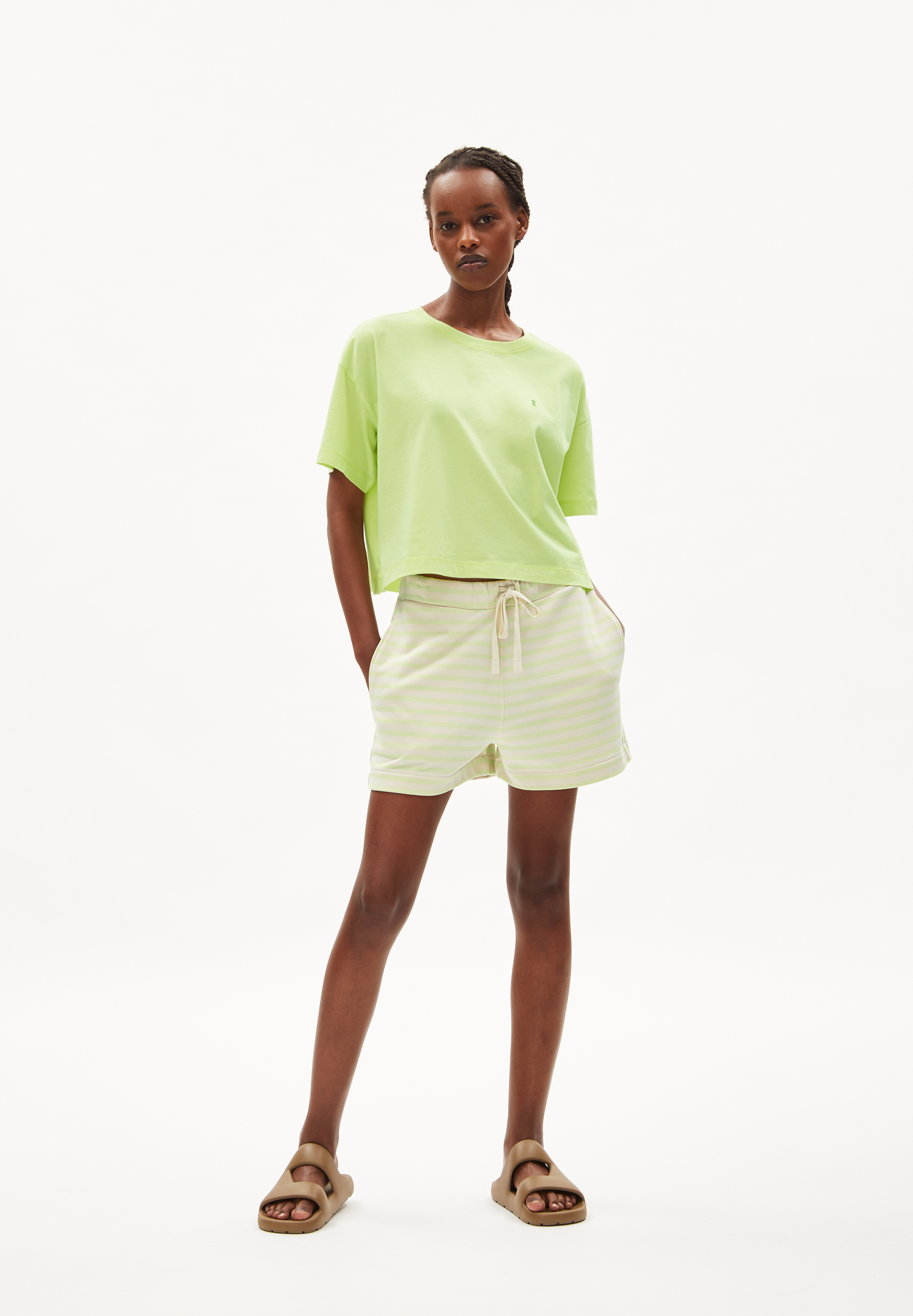 Sweat Shorts Oversized Fit aus Bio-Baumwolle