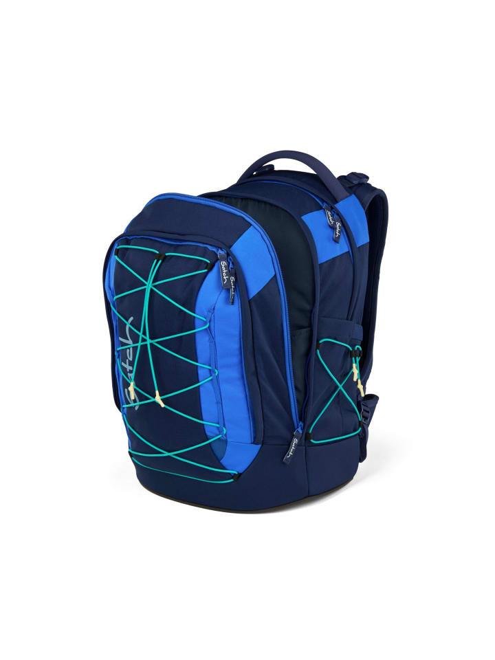 Satch Satch pack Schulrucksack Crossed Blue günstig kaufen onesize