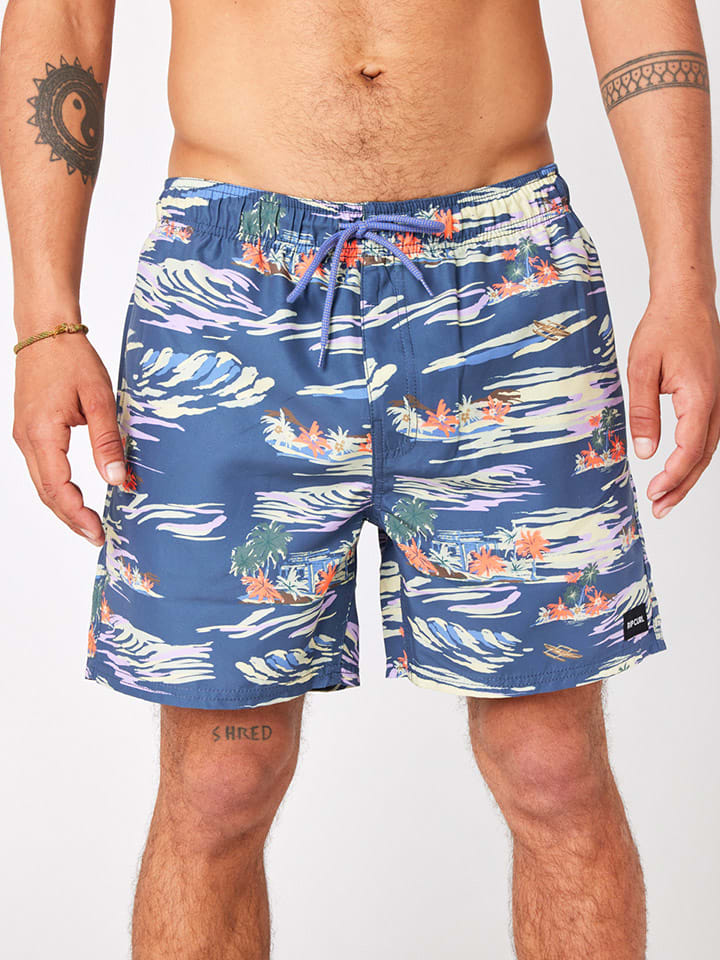 Rip Curl Badeshorts in Blau günstig kaufen