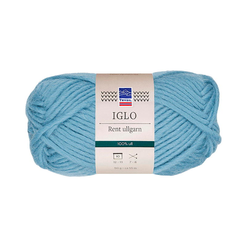 Trysil Iglo garn lys denim
