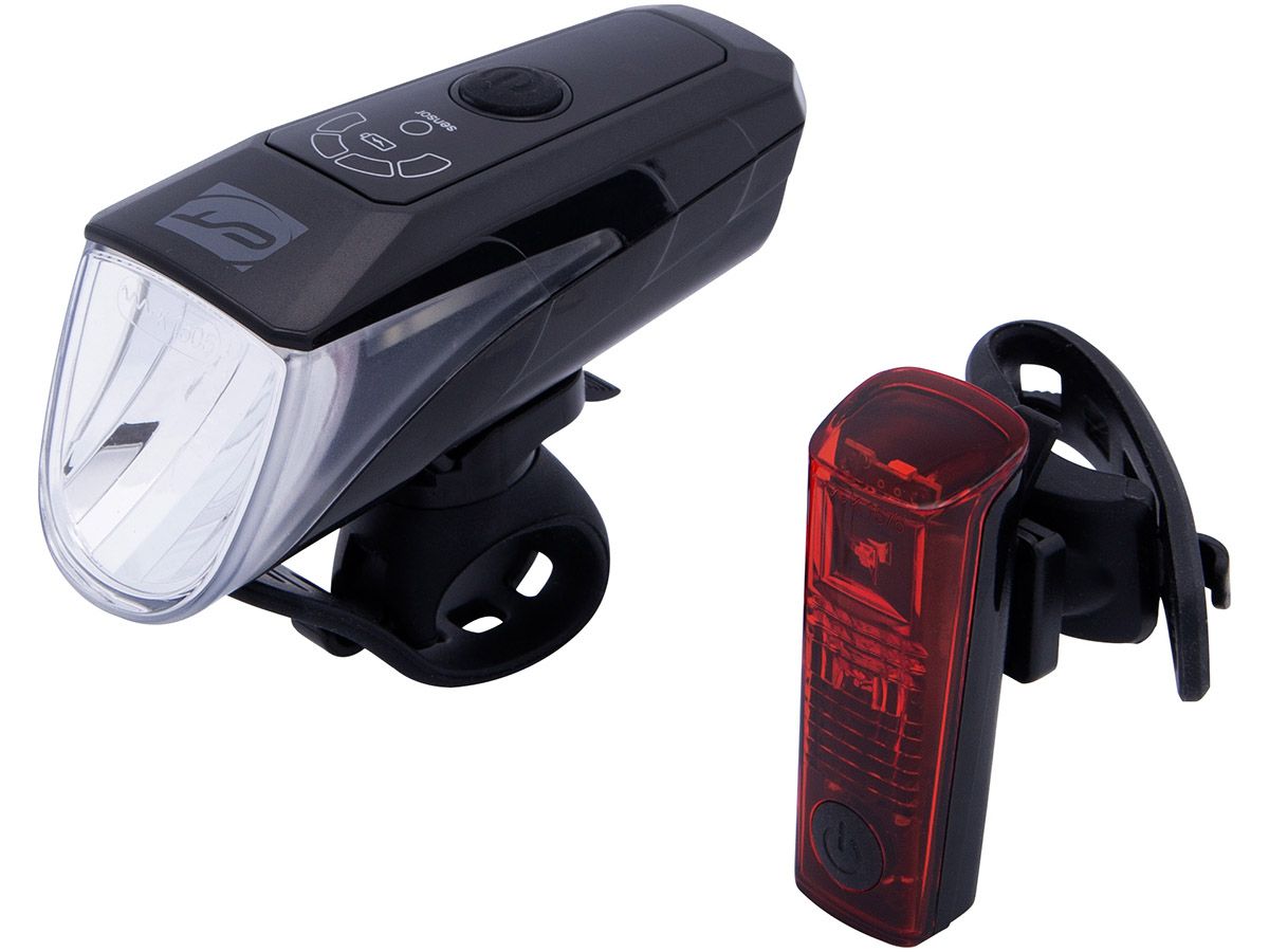 Contec LED 24sevenStop Fahrradbeleuchtungsset