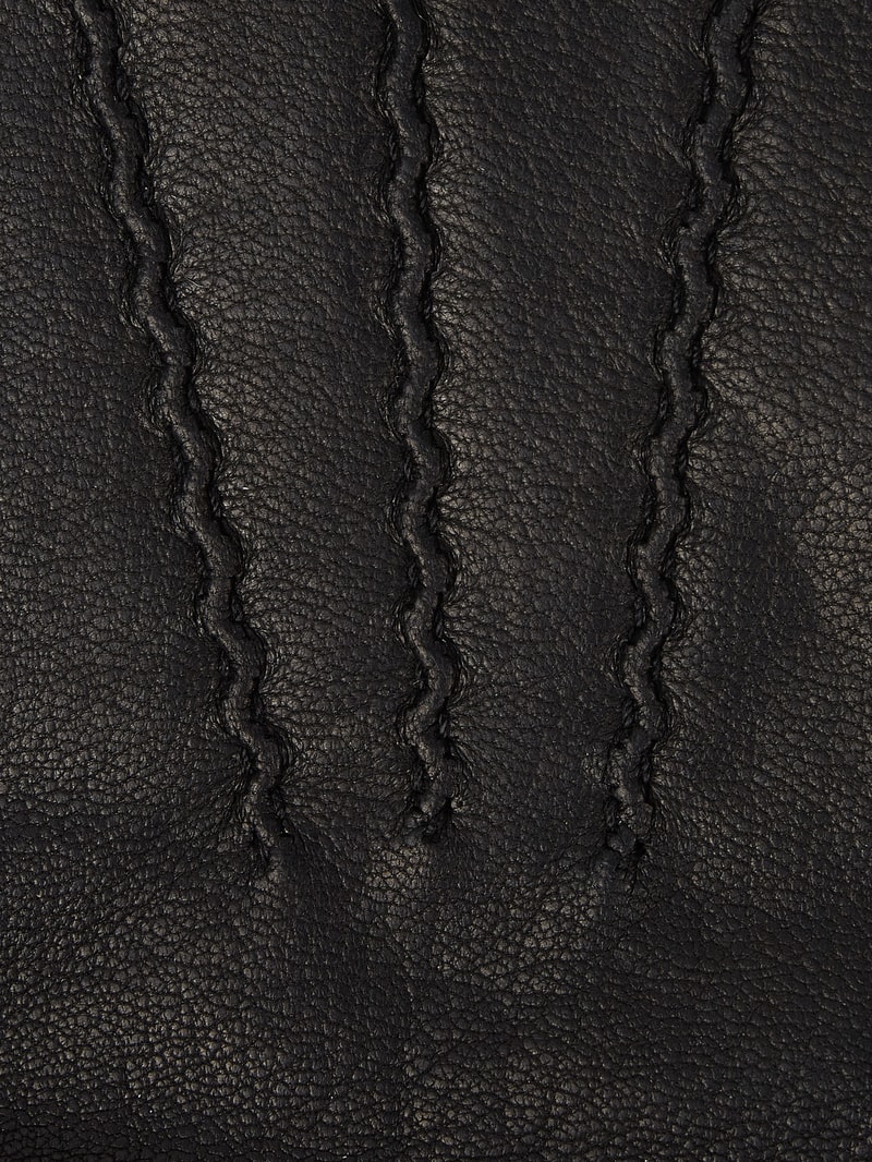 Handschuhe aus Hirschnappa in schwarz