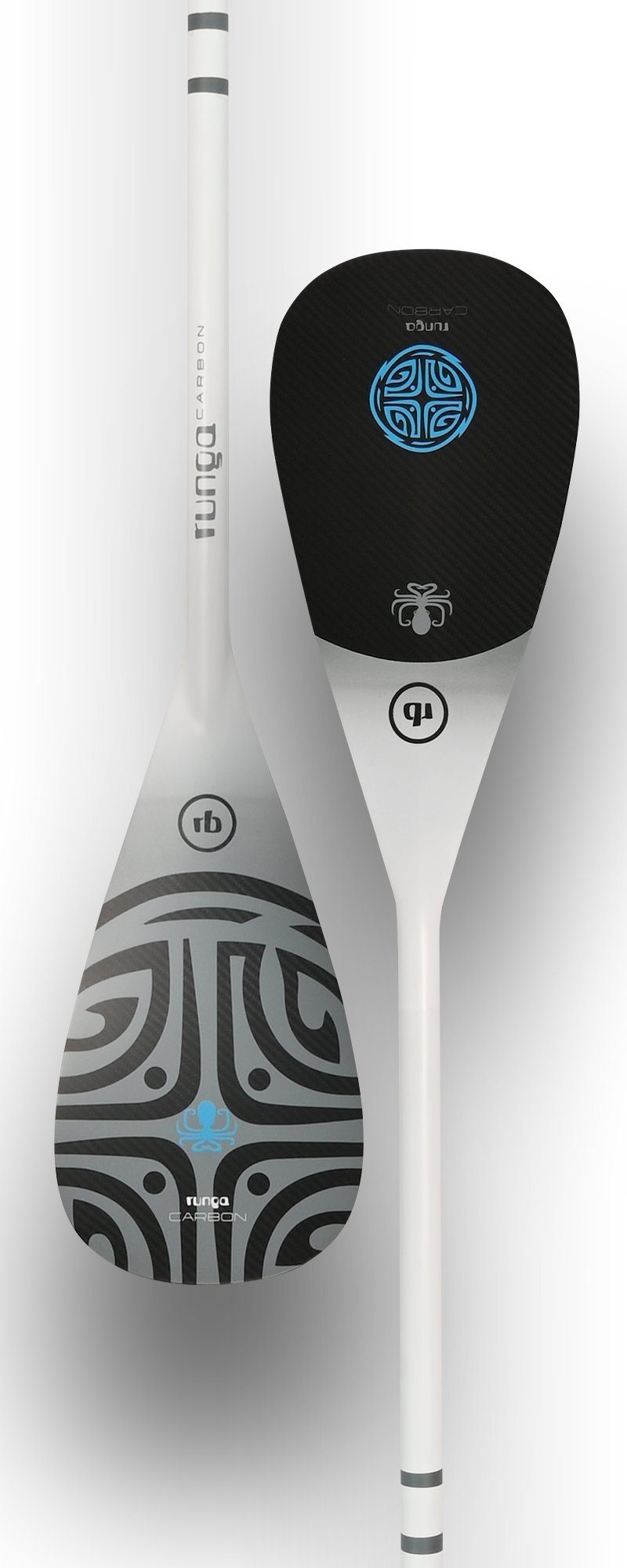 Runga-Boards High Performance Carbon Vario-Paddel Stand Up Paddling SUP SUP-Paddel, (Runga High Performance Carbon Vario-Paddel, 1-St), Carbon Paddel