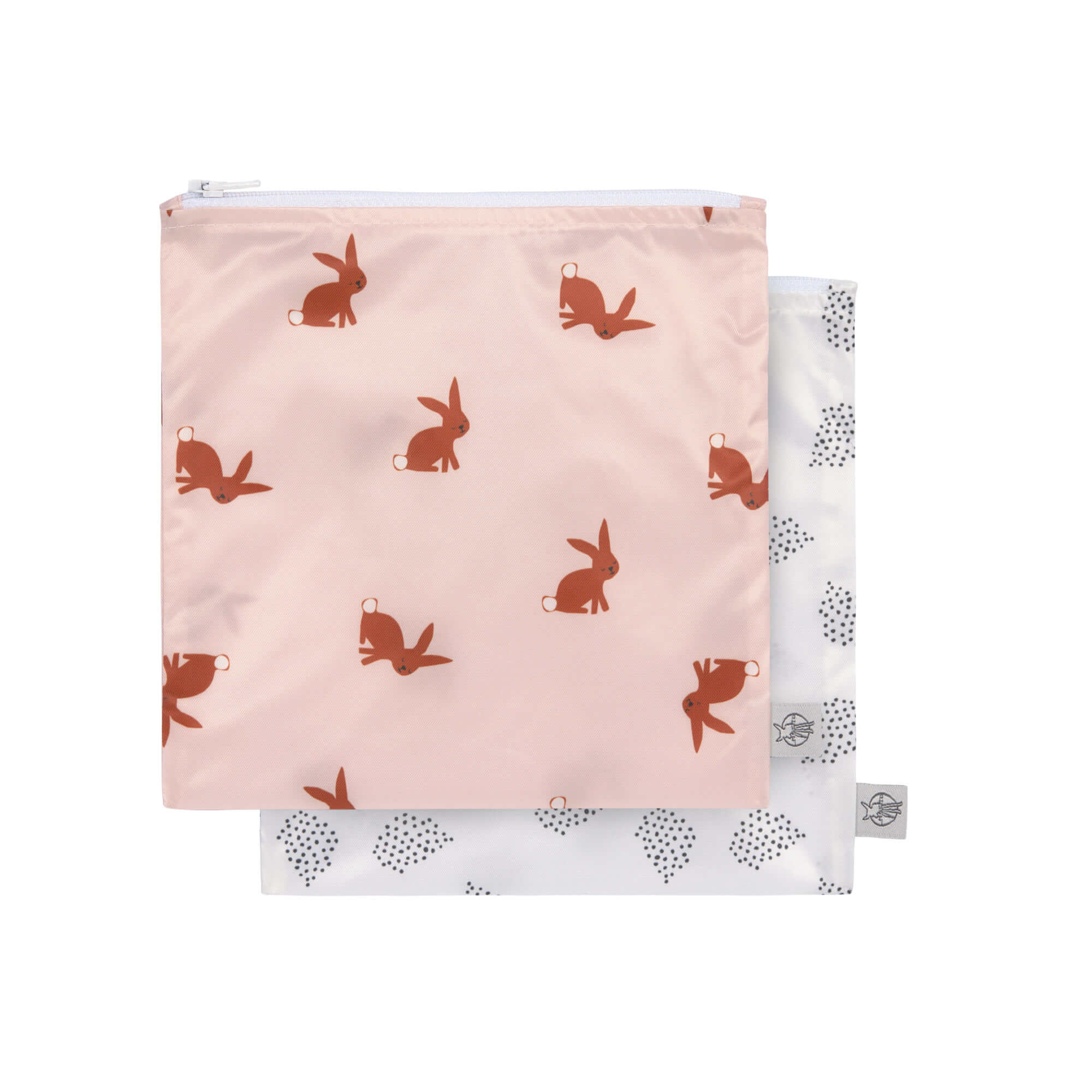 Frühstücksbeutel (2 Stk) - Snack Bag, Little Forest Hase