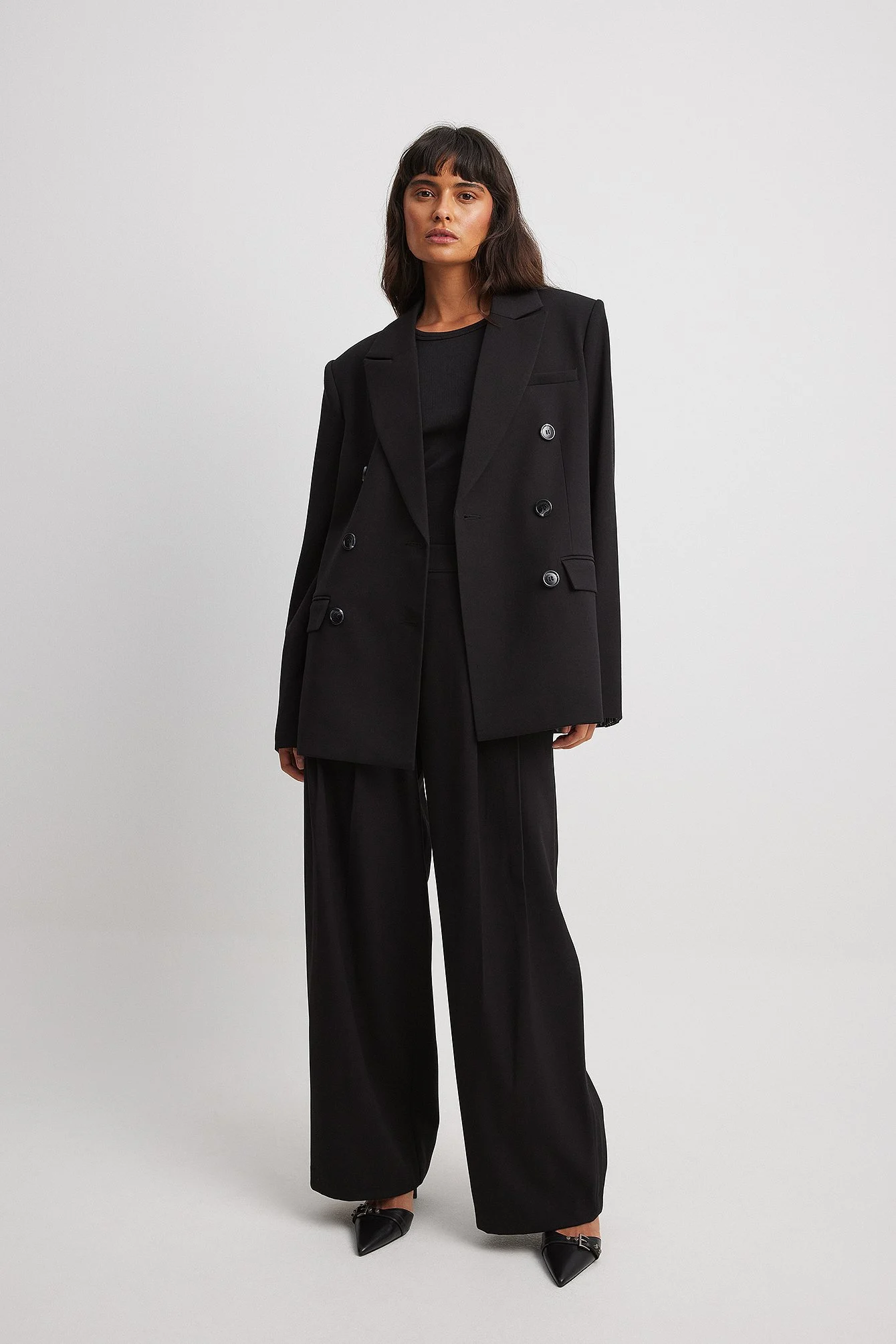 Zweireihige Blazer-Jacke