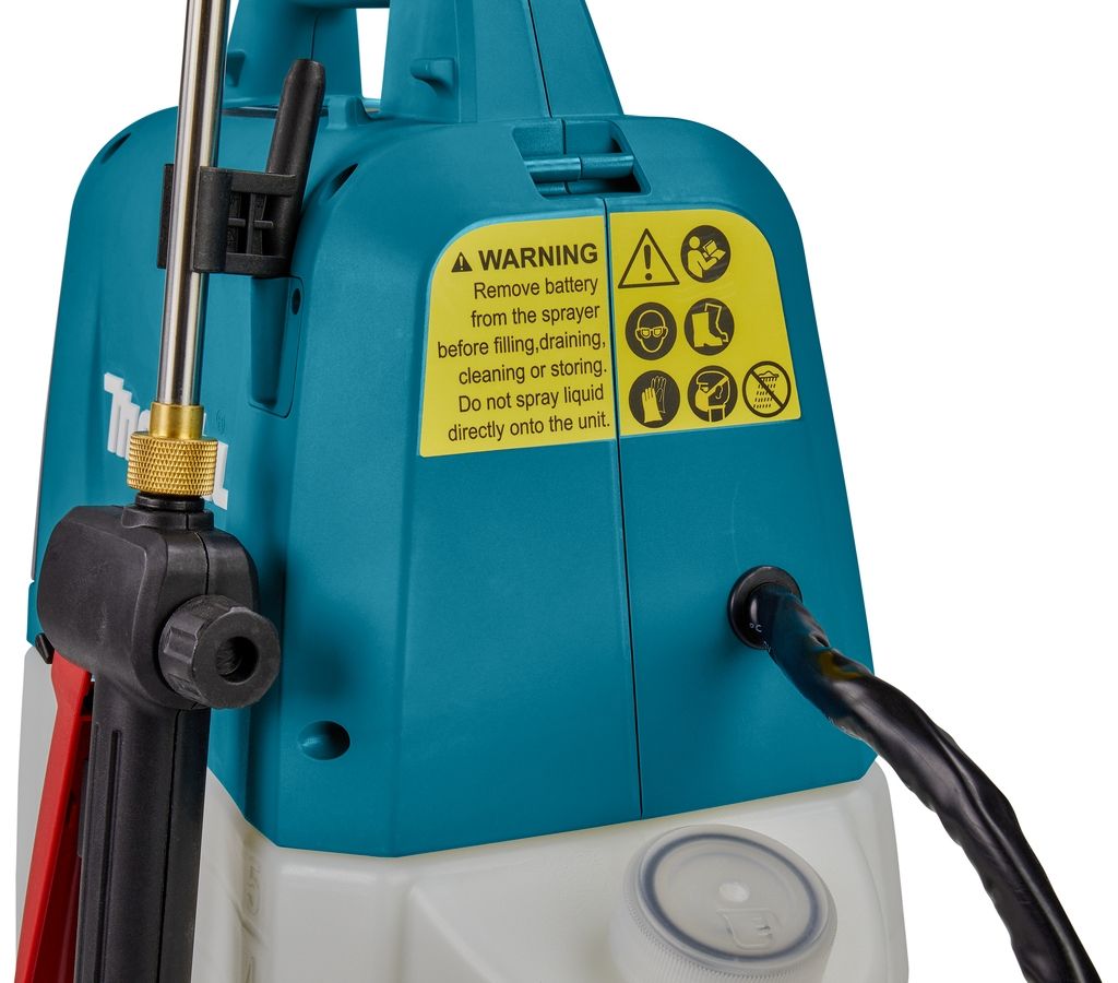 Pulverizator cu presiune fără fir Makita DUS054Z 5 litri 18 V fără baterii și încărcător