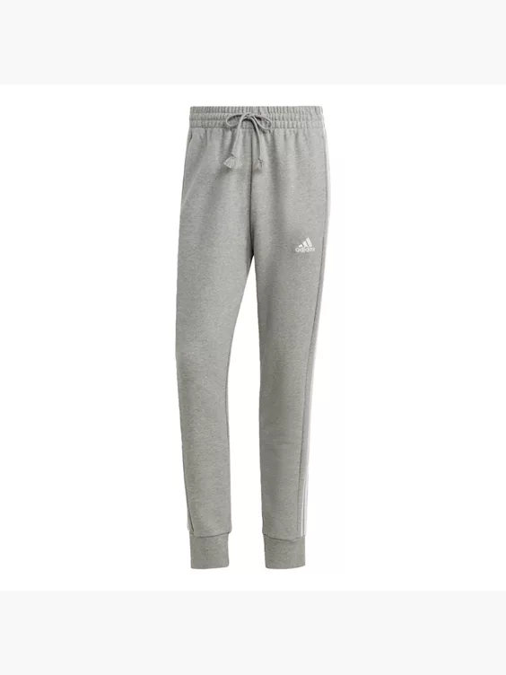 adidas Essentials French Terry Tapered Cuff 3-Streifen Hose