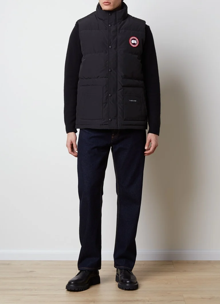 Zateplená vesta Canada Goose Freestyle s péřovou výplní a bočními kapsami