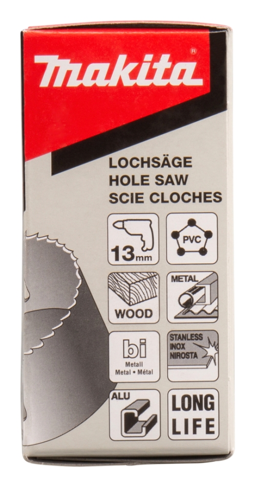 Makita Zubehör P-52504 Lochsäge 29 mm HSS Bimetall Weiß