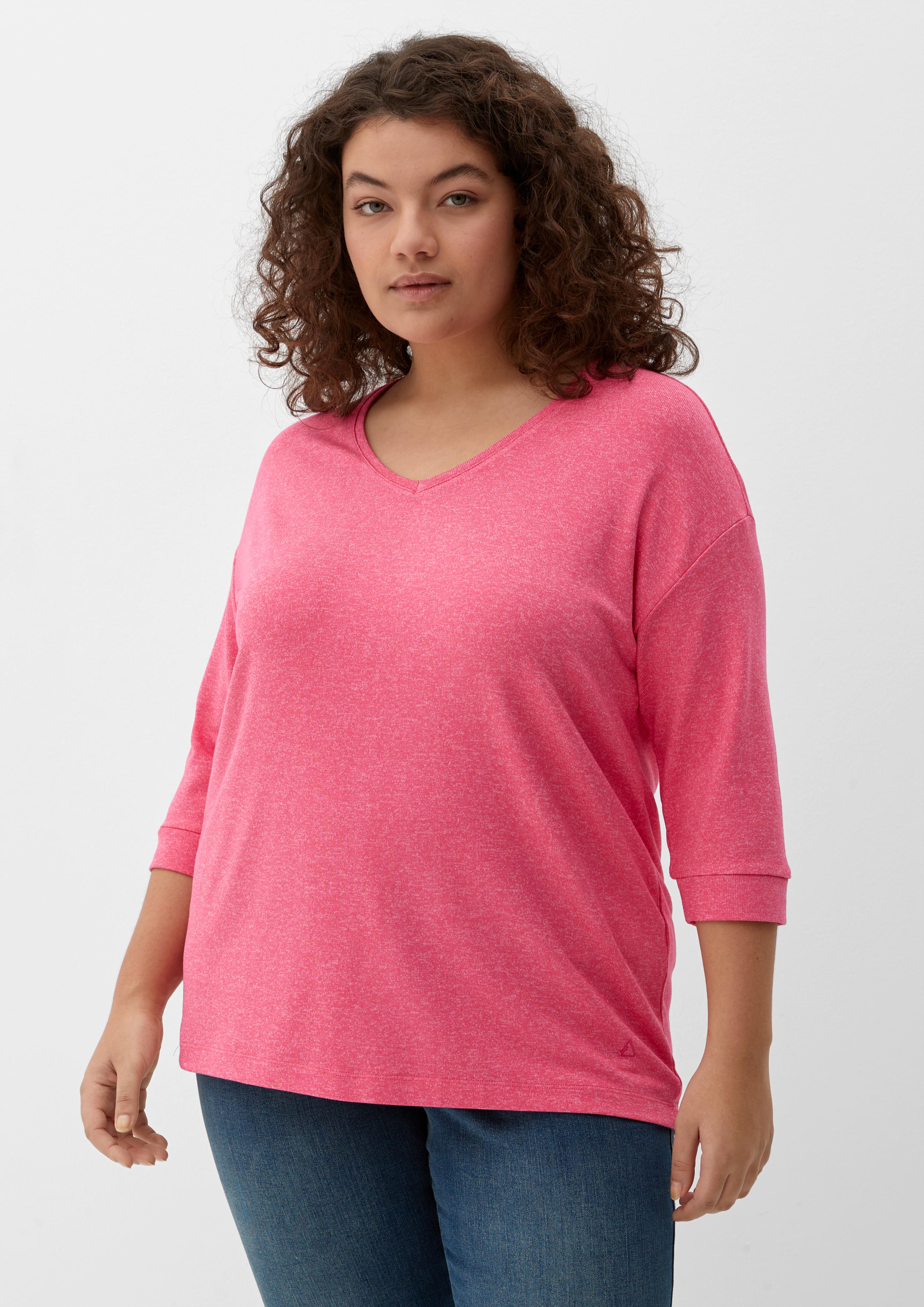 T-Shirt mit V-Ausschnitt  2126102-45W0