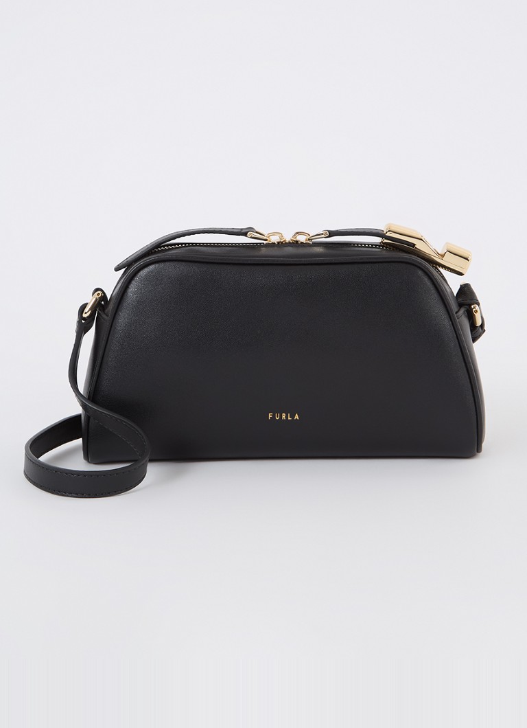 Kožená crossbody kabelka FURLA Goccia Mini