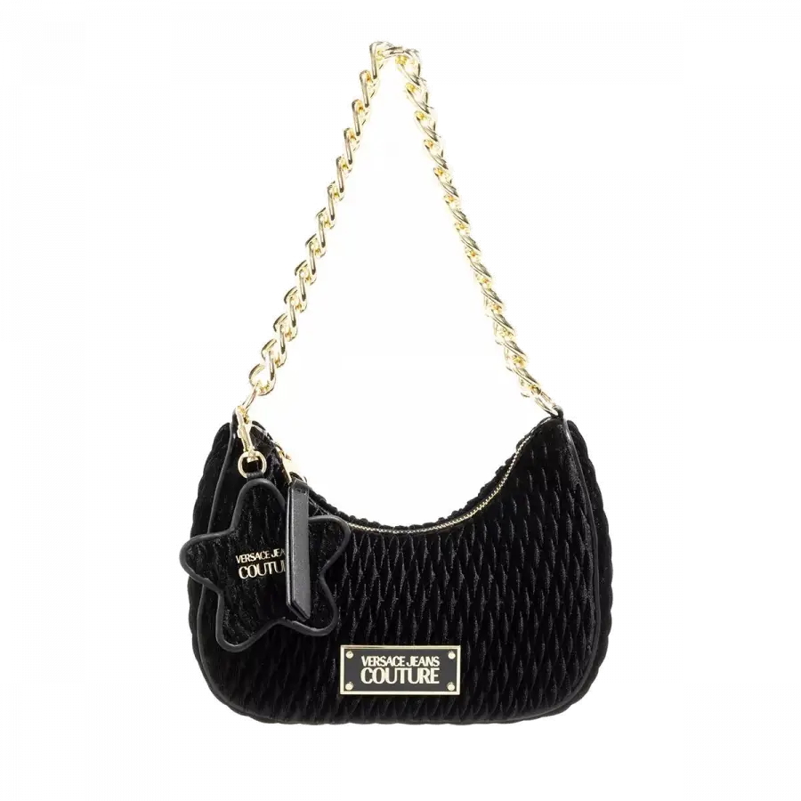 Versace Jeans Coututre - Versace Jeans Couture Shoulder Bags Metallkette Black - schwarz