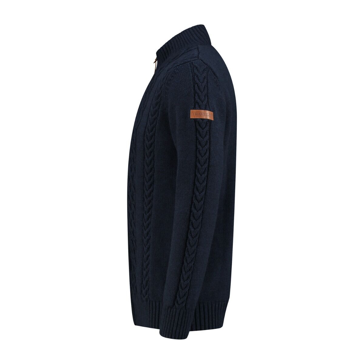 Travelin' Coll Jaali Marine Herren Pullover