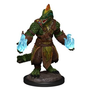 D&D Nolzur's Marvelous Miniatures: Lizardfolk Barbarian & Lizardfolk Cleric (2)