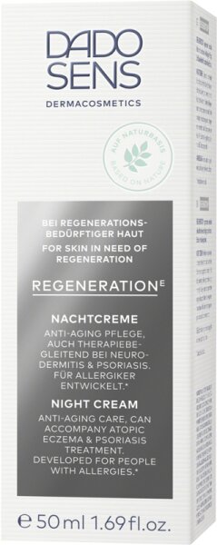 DADO SENS REGENERATION E Nachtcreme