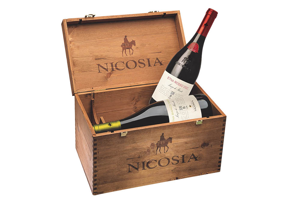 Etna Rosso DOC Lenza di Munti, Etna Bianco DOC Lenza di Munti Nicos...