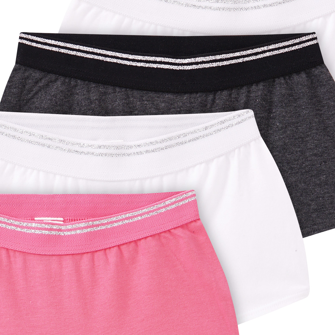 5 Mädchen Pantys mit Glitzergarn