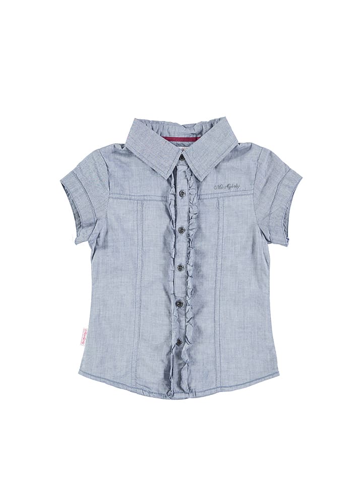 Miss Girly Bluse in Grau günstig kaufen