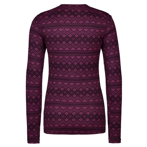 W MERINO 200 OASIS LS CREWE FIRST SNOW Damen - Funktionsshirt