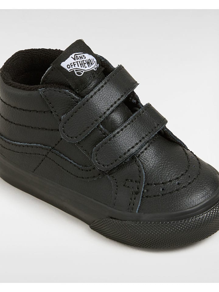 Vans Leder-Sneakers in Schwarz günstig kaufen